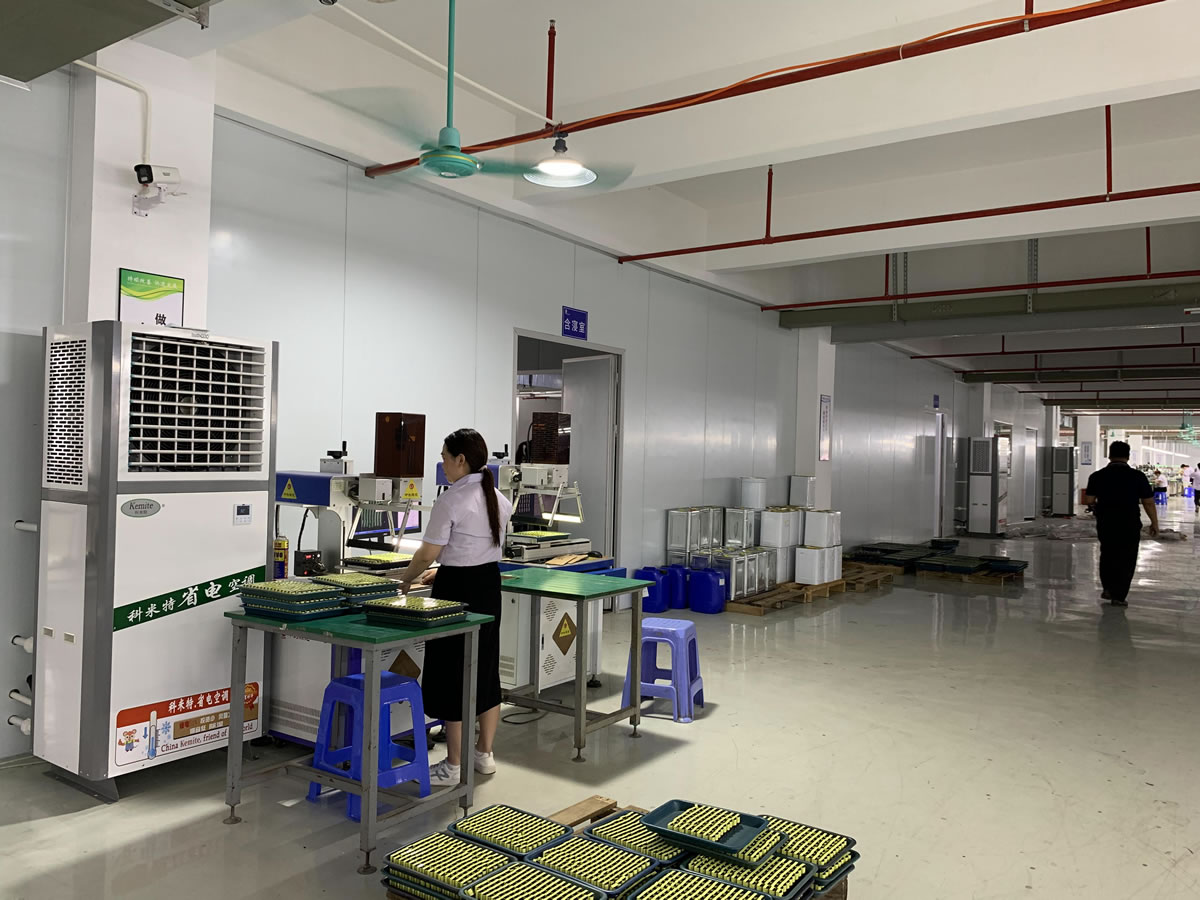 Case study of cooling project in transformer workshop(图1)